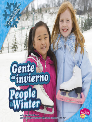 cover image of Gente en invierno/People in Winter